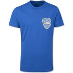 Boca Juniors official tee shirt blue logo