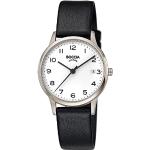 Boccia Damen Analoger Quarz Uhr mit Echtes Leder Armband 3310-01