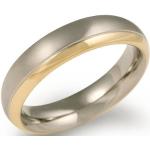 Reduzierte Silberne Boccia Vergoldete Ringe matt aus vergoldet für Herren Größe 64 