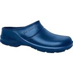 Blaue Bio Herrenclogs & Herrenpantoletten aus PVC Größe 42 