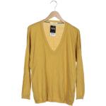 Reduzierte Gelbe Boden Kaschmir-Pullover aus Wolle für Herren Größe S 
