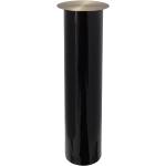 Schwarze Minimalistische 170 cm Kayoom Große Kerzenständer & Bodenkerzenständer glänzend aus Metall 