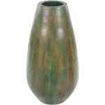 Braune Retro 48 cm Bodenvasen & Vasen für Pampasgras aus Terrakotta 