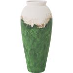 Grüne Minimalistische 60 cm Bodenvasen & Vasen für Pampasgras aus Keramik 