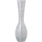 Silberne 80 cm DRW Bodenvasen & Vasen für Pampasgras 80 cm 