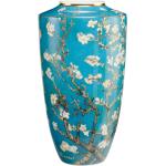 Braune 55 cm Goebel Van Gogh Bodenvasen & Vasen für Pampasgras mit Baummotiv 