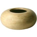 Beige 60 cm Bodenvasen & Vasen für Pampasgras 60 cm mit Donut-Motiv 
