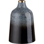 Reduzierte Schwarze Moderne 25 cm Bodenvasen & Vasen für Pampasgras aus Metall 