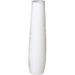 Reduzierte Weiße 100 cm Brayden Studio Bodenvasen & Vasen für Pampasgras aus Keramik 