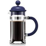 Reduzierte Dunkelblaue Bodum Caffettiera Kaffeemaschinen & Espressomaschinen aus Edelstahl 