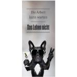 Bönninghoff Bild mit Rahmen »Hund & Texte«, (1 St), weiß