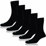 Schwarze Thermo-Socken mit Schweden-Motiv für Herren Größe 49 5-teilig für den für den Sommer 