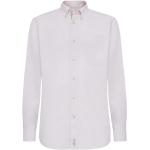 Pinke Bestickte Boggi Bio Button Down Kragen Hemden mit Button-Down-Kragen mit Knopf für Herren Größe XXL 
