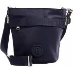Reduzierte Blaue Bogner Damenschultertaschen & Damenshoulderbags aus Textil 