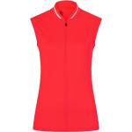 BOGNER Damen ärmelloses Polo-Shirt Golf-Polo Sportshirt EVA orange Gr. 36