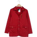 Reduzierte Rote Bogner Übergangsjacken aus Leder für Damen Größe M für den für den Winter 