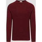 Reduzierte Rote Bogner Kaschmir-Pullover aus Wolle für Herren Größe S 