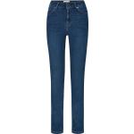 Blaue Elegante Bogner Fire + Ice Slim Fit Jeans mit Reißverschluss aus Denim für Damen 