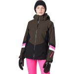 Bogner Fire + Ice Ladies Davi-t Grün - Warme stylische Damen Skijacke, Größe 36 - Farbe Oliv