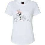 Weiße Kurzärmelige Bogner Fire + Ice T-Shirts aus Baumwolle für Damen Größe XL 