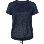 Marineblaue Kurzärmelige Bogner Fire + Ice T-Shirts aus Polyester für Damen Größe XS 