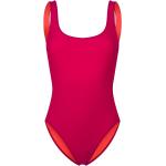 Reduzierte Pinke Bogner Fire + Ice U-Ausschnitt Badeanzüge mit hohem Beinausschnitt ohne Bügel für Damen Größe XS 