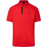 Rote Sportliche Kurzärmelige Bogner Fire + Ice Kurzarm-Poloshirts aus Baumwolle für Herren Größe XL 
