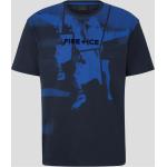 Marineblaue Kurzärmelige Bogner Fire + Ice T-Shirts aus Baumwolle für Herren Größe 3 XL 