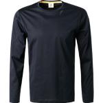 Marineblaue Langärmelige Bogner T-Shirts aus Jersey für Herren Größe XL für den für den Sommer 