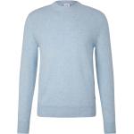 Hellblaue Bogner Kaschmir-Pullover aus Wolle für Herren Größe XXL 