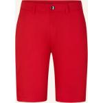 Rote Bogner Kurze Hosen mit Reißverschluss aus Polyester für Herren Größe S 