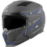 Bogotto Radic WN-ST Helm, schwarz-blau, Größe XS