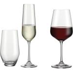 Weiße BOHEMIA CRISTAL Glasserien & Gläsersets aus Glas 18-teilig 