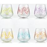 Blaue BOHEMIA CRISTAL Glasserien & Gläsersets aus Kristall 6-teilig 6 Personen 