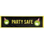 Boland 44621 - Banner Party Safe, Größe 50 x 180 c