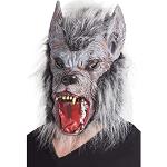 Graue Boland Werwolf-Masken aus Fell Einheitsgröße 