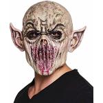 Hellbraune Boland Alien-Masken aus Latex 