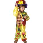 Bunte Blumenmuster Boland Clown-Kostüme & Harlekin-Kostüme für Kinder Größe 104 