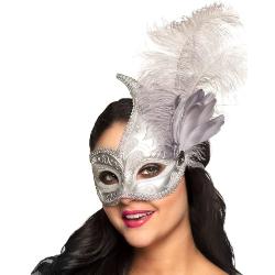 Boland Venezianische Augenmaske, Accessoire, Kostüm, Karneval, Mottoparty, Halloween, Maskenball