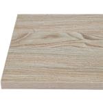Braune Antike Quadratische Tischplatten Breite 50-100cm, Höhe 50-100cm, Tiefe 50-100cm 