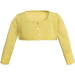 Reduzierte Gelbe Elegante Mini Kinderübergangsjacken aus Acryl Größe 92 