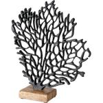 Schwarze Maritime 33 cm Boltze Skulpturen & Dekofiguren aus Holz 