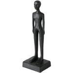 Schwarze Moderne 23 cm Boltze Skulpturen & Dekofiguren matt aus Porzellan 