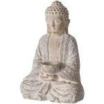 Beige Moderne Boltze Buddha Figuren matt aus Porzellan 