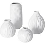Weiße Moderne Boltze Vasensets matt aus Keramik 4-teilig 
