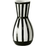 Schwarze Moderne 26 cm Boltze Runde Vasen & Blumenvasen 13 cm aus Steingut 2-teilig 