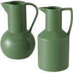Grüne Moderne Boltze Vasen & Blumenvasen aus Steingut 