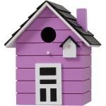Black Friday Angebote - Pinke Boltze Vogelhäuser zum Aufhängen aus Holz 