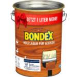 Bondex Holzlasur für Aussen 4+1 l teak Jetzt 1 L mehr Grau (GLO765153339)