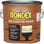 BONDEX Holzlasur für Außen NUSSBAUM 5,0 Liter - NEUES PRODUKT